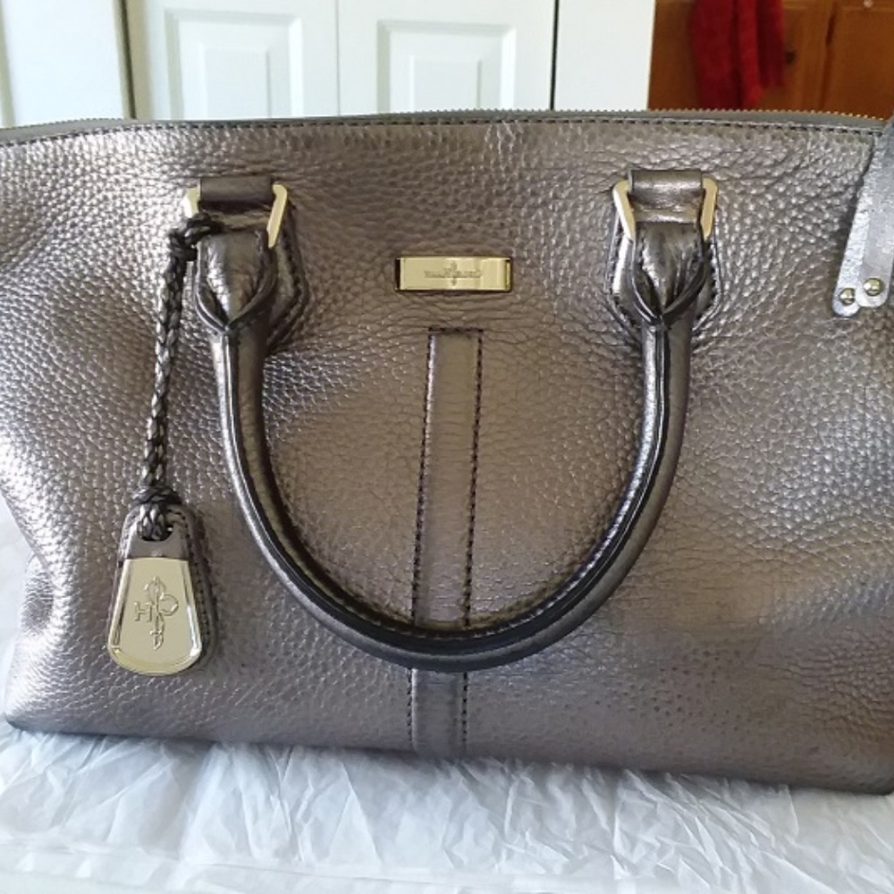 Cole Haan Pewter Gray Handbag